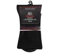 RS. Harmony 2 Paar Socken Baumwolle Herren extra weit breit Übergröße ohne Gummi (DE/NL/SE/PL, Numerisch, 43, 46, Regular, Regular, schwarz)