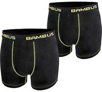 RS. Harmony | Boxershorts für Herren | Seidig weiche Shorts Bambus | 2 Stück | schwarz | XL