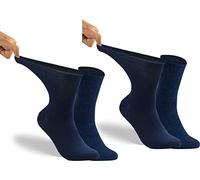 RS. Harmony Damen Venen-Gesundheitssocken 11123, weiter Bund für Diabetiker, marine, 2 Paar, 35-38