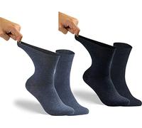RS. Harmony Damen Venen-Gesundheitssocken 11125, weiter Bund für Diabetiker, jeanstöne, 2 Paar, 39-42