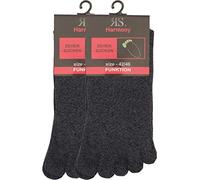 RS. Harmony | Zehenstrümpfe | Zum Zehen Wackeln | 2 Paar | jeans | 42/46