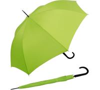 RS-Stockschirm Exklusiv sturmsicher mit Automatik Fiberglas-Streben - Limette