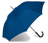 RS-Stockschirm Exklusiv sturmsicher mit Automatik Fiberglas-Streben - Royal Blau