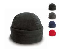 RT141 Result Winter Essentials Fleecemütze Skimütze Black S