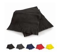RT143 Result Winter Essentials Polartherm Schal mit Quaste Black 155 x 25 cm
