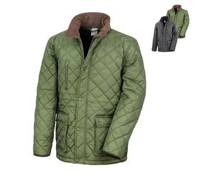 RT196 Result Steppjacke Cheltenham Gold Jacke Olive Green M