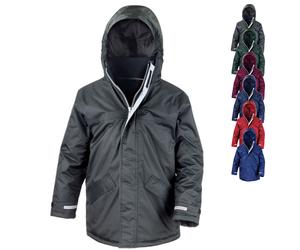 RT207J Result Core Winter Parka für Kinder Black L (9-10)