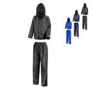 RT225J Result Core Kinder Regenanzug (Jacke und Hose) Navy S (5-6)