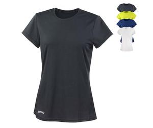 RT253F SPIRO schnelltrocknendes Damen T-Shirt atmungsaktiv White M (38)