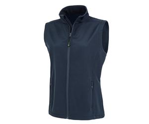 RT902F Result Damen Weste Körperwärmer Spritzwasserabweisend Atmungsaktiv Navy XS