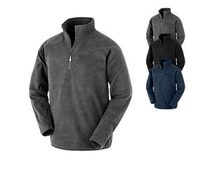 RT905 Result Fleecejacke aus 100 % recyceltem Polyester Black M