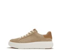 RTG BLANKET-STITCH SUEDE SNEAKERS Cappuccino - Gr. - 38