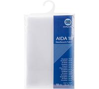 RTO Aida 18 Zählen Kreuzstich, weiß, 39 x 45 cm