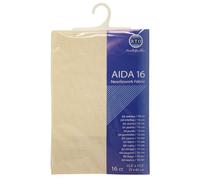 RTO Aida-Kreuzstich-Stoff, vorverpackt (16count, ecru dunkel)