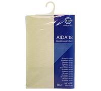 RTO Aida Zuschnitt, 18ct, ecru hell, 39x45cm