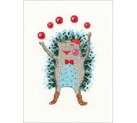 RTO EH374 Urlaubsstimmung Kreuzstichset, Baumwolle, Mehrfarbig, 8x12 cm