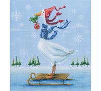 RTO Kreuzstich Stickpackung Auf Eis Zählmuster
