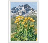 RTO Kreuzstich Stickpackung Im Moment, Berg Zählmuster