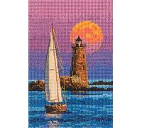 RTO Kreuzstich Stickpackung Mit Geschmack von Salz, Wind und Sonne Zählmuster