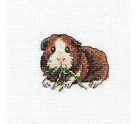 RTO Larky Lucky Kreuzstichset, Baumwolle, Mehrfarbig, 10x10 cm