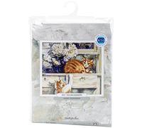 RTO Rote Unruhestifter Kreuzstichset, Baumwolle, Mehrfarbig, 35x30 cm