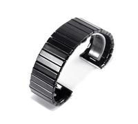 RTRCAGAKM Ersatzarmband aus Keramik, passend for Rado, passend for die for DIAMASTER-Serie, schwarze Uhrenkette, Herren-Uhrenarmband, 27 mm, 35 mm(27mm)