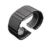RTRCAGAKM Ersatzarmband aus Keramik, passend for Rado, passend for die for DIAMASTER-Serie, schwarze Uhrenkette, Herren-Uhrenarmband, 27 mm, 35 mm(35mm)