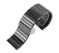 RTRCAGAKM Ersatzarmband aus Keramik, passend for Rado, passend for die for DIAMASTER-Serie, schwarze Uhrenkette, Herren-Uhrenarmband, 27 mm, 35 mm(35mm)