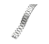 RTRCAGAKM Passend for 17 mm, 19 mm, 21 mm, Uhrenarmband aus Metall und Edelstahl for Herren und Damen(G18-silver,17mm)
