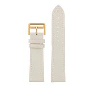 RTRCAGAKM Passend for Hermes H-Uhrenarmband, passend for die for HOUR-Serie, quadratisches Zifferblatt, dünn, orange, angenehm weiches Uhrenarmband, 14 mm, 16 mm, 18 mm(White Gold,16mm)
