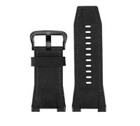 RTRCAGAKM Uhrenarmband passend for Casio passend for G-SHOCK GST-210/W120L/S130L/S310 GST-B100 W300/400G, gekerbtes Herrenarmband, 26 mm, Zubehör(Nylon black black)