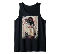 RTUZ Geisha Asia Japan Frau Vintage Kultur Tokyo Geisha Tank Top Damen Schwarz S EU Klein U-Ausschnitt Ärmellos Herbst 1 Count 0 Pockets Geisha Design Tank Top