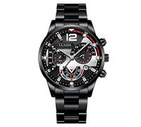 Rubu22a Armbanduhr Herren, Business Edelstahl Uhren Herren, Quarz Herrenarmbanduhren, Vatertagsgeschenke für Papa, Männerschmuck, Wasserdicht Mechanische Uhren Herren, Gifts for Men