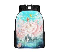 Rucksack 535QZ Card Captor Sakura Rucksäcke Lässige Tagesrucksäcke Studentenbüchertasche Druck Schulranzen