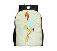 Rucksack 626QZ Card Captor Sakura Rucksäcke Lässige Tagesrucksäcke Studentenbüchertasche Druck Schulranzen