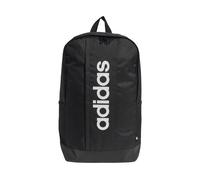 adidas Unisex LINEAR BACKPACK, black/black/white, One Size