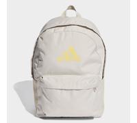 Rucksack ADIDAS PERFORMANCE "CLSC BARS BP", grau (wonder aluminium, powder gelb), Rucksäcke, Damen, Obermaterial: 100% Polyester, Rucksack (24582066-0) wonder aluminium, powder gelb