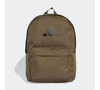 adidas Unisex Classic 3BARS Backpack, Olive strata/Black, One Size