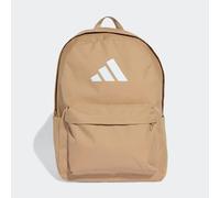 Rucksack ADIDAS PERFORMANCE "CLSC BARS BP", warm sandstone, weiß, Rucksäcke, Damen, Obermaterial: 100% Polyester, Rucksack (76552321-0) warm sandstone, weiß
