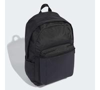 Rucksack ADIDAS PERFORMANCE "ESSENTIALS EMBOSSED LOGO", grau (carbon), Rucksäcke, Damen, Obermaterial: 100% Polyester, Rucksack, für Fitness und Freizeit, mit mehreren Taschen, aus Polyester (32591441