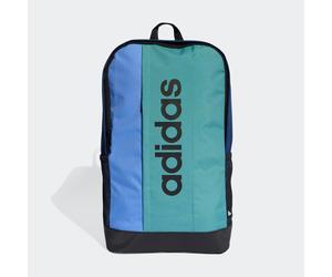 Rucksack ADIDAS PERFORMANCE "LINEAR COLOURBLOCKING", schwarz (dunkelblau, powder teal, blau fusion, schwarz), Rucksäcke, Obermaterial: 100% Polyester, Rucksack (72505514-0) dunkelblau, powder teal, bl