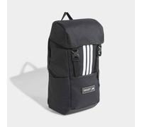 Rucksack ADIDAS SPORTSWEAR "3S BP FLAP", schwarz-weiß (schwarz), Rucksäcke, Obermaterial: 100% Polyester, Rucksack (66705433-0) schwarz