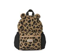 Liewood Andreas Fleece Bär Rucksack - Mega Leo/Oat mix