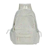 Rucksack aus Nylon mit Sternenmuster, für Damen, Studenten, lässiger Tagesrucksack, große Kapazität, Laptop, Reisen, Einkaufen, Arbeit, Campus, blau, 420.00x270.00x130.00mm, Casual