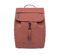 Rucksack aus recyceltem Kunststoff, bronze.