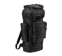 Rucksack BRANDIT "Brandit Accessoires Kampfrucksack Molle", Gr. onesize, schwarz, Polyester, Rucksäcke Rucksack (36010942-0) schwarz