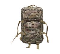Rucksack BRANDIT "Brandit Accessoires US Cooper Lasercut large", Gr. onesize, grün (tactical camo), Polyester, Rucksäcke Rucksack (82655448-0) tactical camo