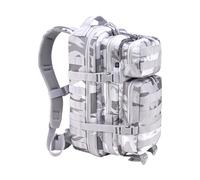 Rucksack BRANDIT "Brandit Herren Medium US Cooper Backpack", Gr. onesize, grau (blizzard camo), Polyester, Rucksäcke Rucksack (30776420-0) blizzard camo