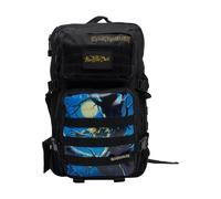 Rucksack BRANDIT "Brandit Iron Maiden Cooper Large FOTD", Damen, Gr. onesize, schwarz, Polyester, Rucksäcke Rucksack (34886203-0)