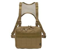 Rucksack BRANDIT "Brandit Unisex Chest Pack", Gr. onesize, braun (camel), Polyester, Rucksäcke Rucksack (41243444-0) camel